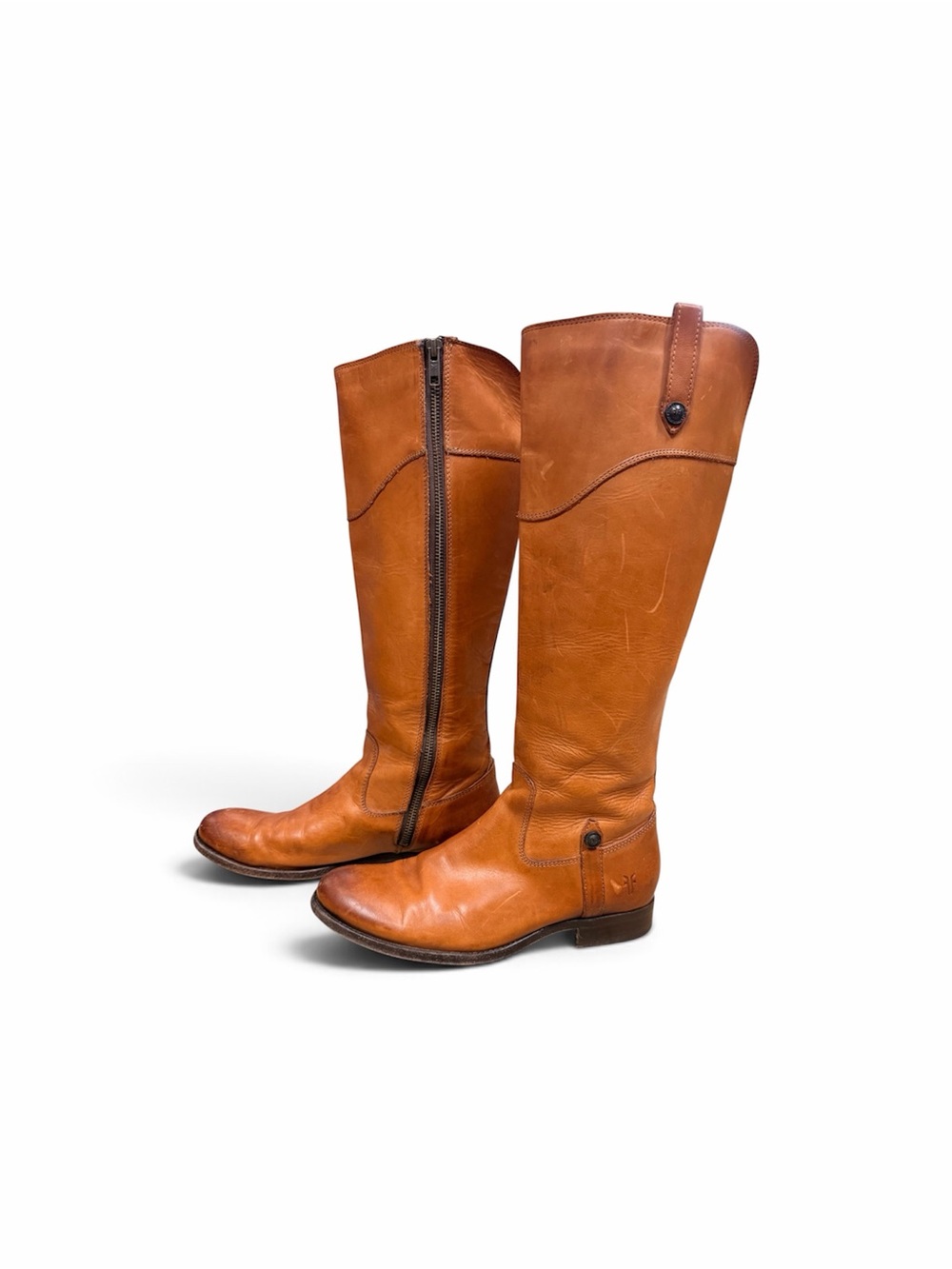 Frye Melissa Leather Tall Riding Boots
